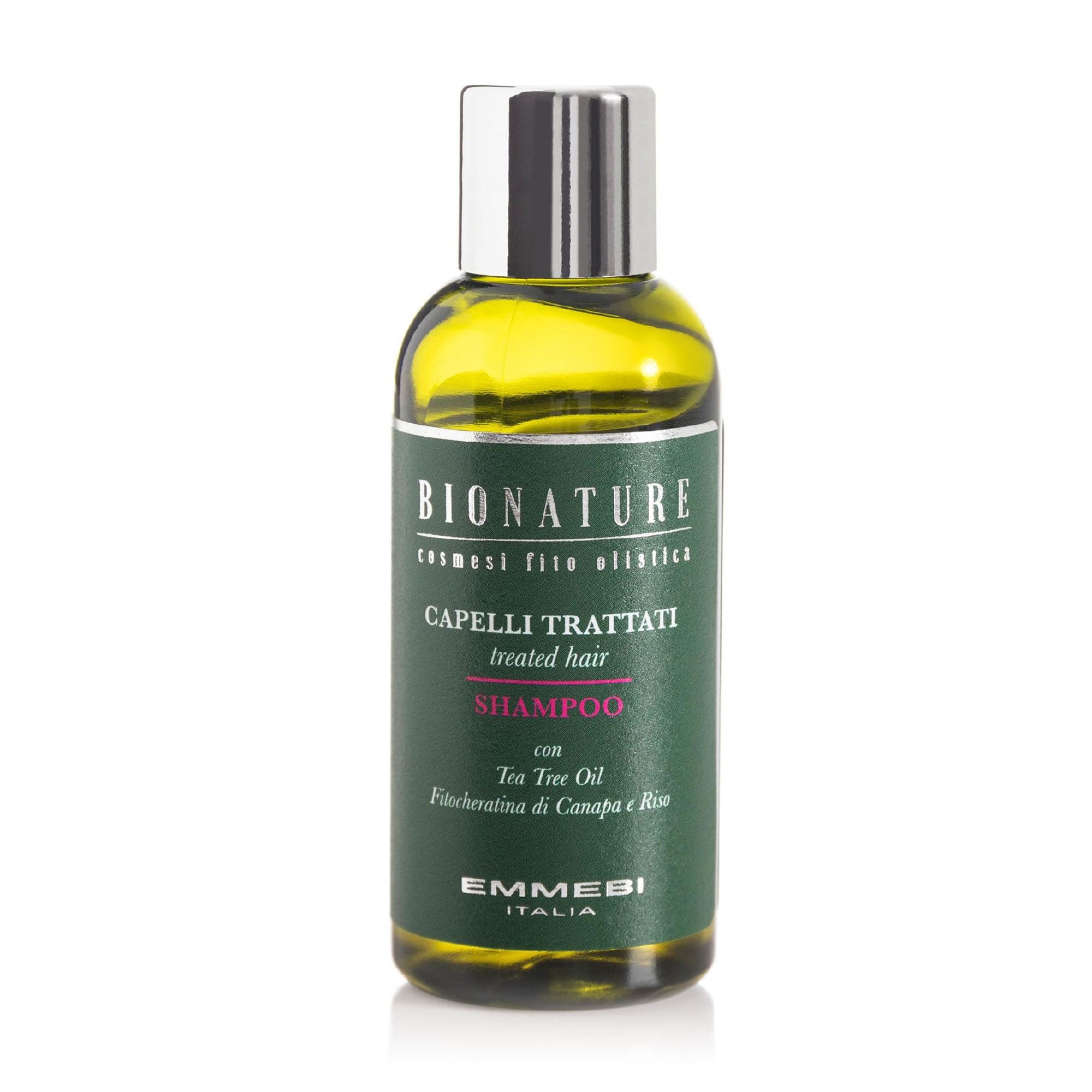Шампунь Emmebi Italia BioNature Mineral Treatment Treated Hair Shampoo для пошкодженого волосся, 50 мл